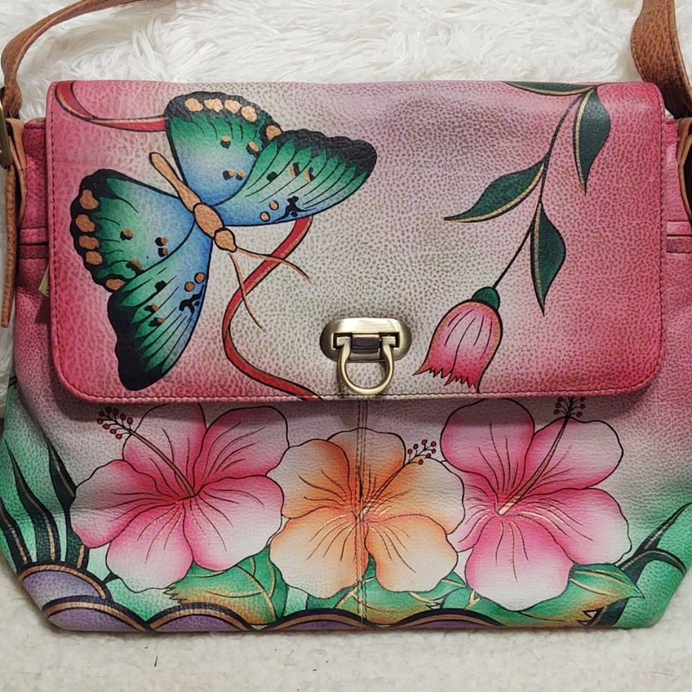 Anuschka Butterfly Purse